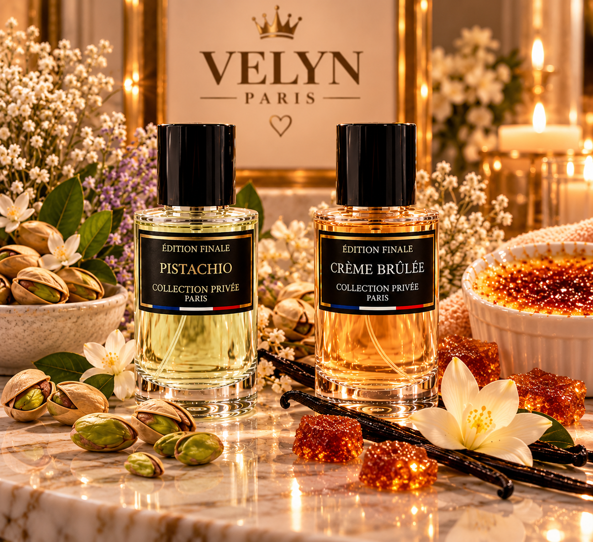 Comment choisir un parfum gourmand mixte ? Pistache ou caramel vanillé