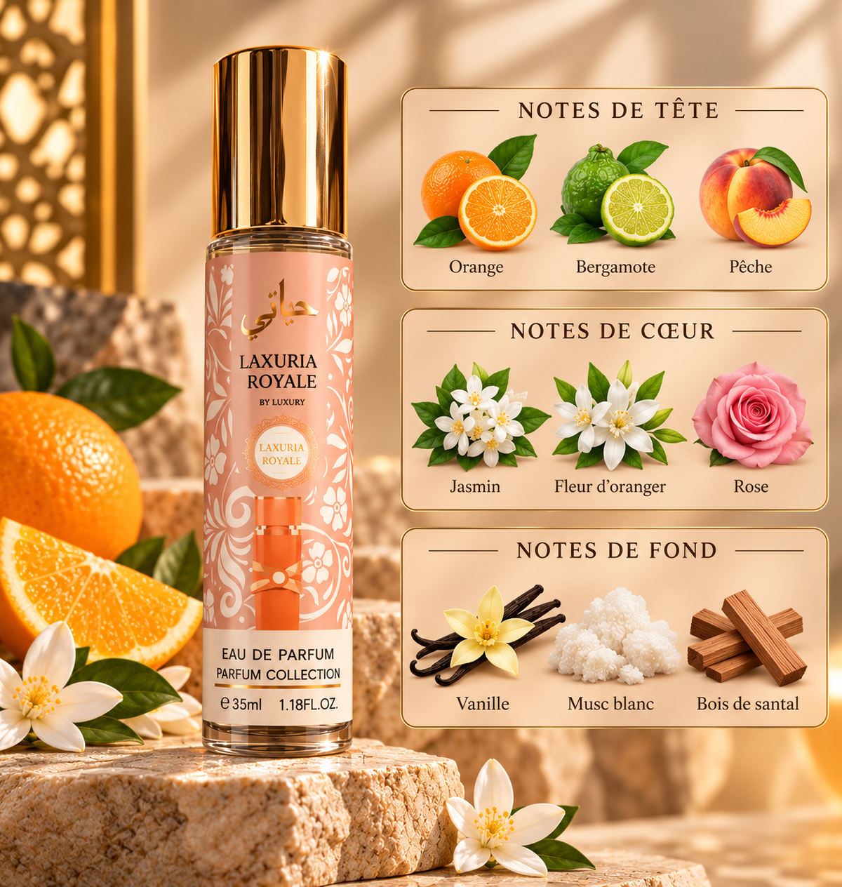 Laxuria Royale – Inspiration Yara Orange